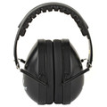Walker's X-Small Compact Black Folding Earmuffs for Women