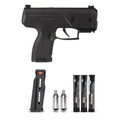 Byrna CL Compact Launcher Kit - compact .61 cal less-lethal pistol kit with 2 mags, 8g CO₂, training & kinetic rounds, up to 400 fps and ~60 ft effective range. No chemical projectiles included. Available from Terran Gear USA.