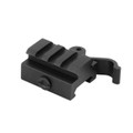 Slim profile offset Picatinny scope mount, 30mm, AR-15 compatible.