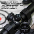 Ladon 1-6x24 FFP LPVO scope with First Focal Plane reticle.