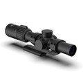 Ladon 1-6x24 LPVO scope with Second Focal Plane reticle and integrated Ghost Piggyback Red Dot sight.
