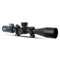 Beast 6-24x50 FFP scope with First Focal Plane reticle and 50mm objective lens.