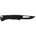 SOG Twitch III blackout assisted opening folding knife with 154CM steel blade.