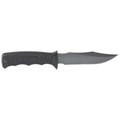 SOG Seal Pup black Kydex fixed blade knife with AUS-8 steel.