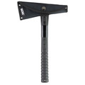 SOG FastHawk black tomahawk with 420 stainless steel head and ballistic polymer handle.