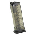 ETS 9rd CRB Carbon Smoke 9mm magazine for Glock 43, extended capacity.