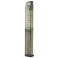ETS 40rd Carbon Smoke 9mm magazine for Glock 17/19, extended capacity.