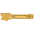 True Precision Glock 43 9mm Threaded Barrel Gold