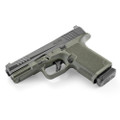 Shop the Magpul EHG 9mm pistol in ODG with modular FCI, optic-ready slide, tritium sights, and enhanced ergonomics. Includes two 15-round PMAGs. Perfect for concealed carry and customization at Terran Gear USA.