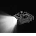 PL X Tactical Weapon Light features 1,200 lumens flood + 22,500 candela spotlight reaching 300 meters. USB-C rechargeable, IPX7 waterproof, universal rail mount, and holster compatible. Ideal for home defense, law enforcement, and tactical applications. Shop the best dual-beam weapon light at Terran Gear USA.