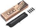 Get the Strike Industries AROMUDC223BK AR Overmolded Ultimate Dust Cover for AR-15. Black polymer with rubberized seal, True Seal, silent padding, adjustable detent, 3.35" length, 0.39 oz. Superior protection at TerranGearUSA.com.