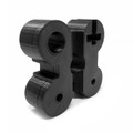Discover the M*CARBO 1" Thick Gunsmith Bench Block made from durable 3D printed ABS plastic. Features 3/16", 1/4", 5/8", 3/4" holes plus tension slot for easy pin removal. Made in USA with lifetime guarantee and same-day shipping. Perfect for trigger jobs, disassembly, and firearm maintenance.