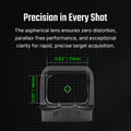 Osight SE enclosed green dot optic with RMSc footprint, multi-reticle system, and side-loading battery. Faster target acquisition and ideal for concealed carry.
