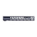 Sharps Bros 14-inch free-floating M-LOK handguard for AR-15 with full top rail and black anodized finish.