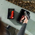 Discover the StopBox U-Can: a durable portable lockable container with mechanical finger code lock for secure storage of firearms, ammo, and range gear. Made in USA. No batteries required. Fast access when it matters. 30-day risk free trial.