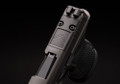 Sig Sauer P365-AXG Legion Comp 9mm CA compliant pistol with alloy grip, integrated compensator, and optics-ready slide for superior control.