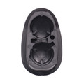 25. DFCO Plug For Kung Fu Grip Black: Black rubber storage plug for the Kung Fu Grip, designed to hold CR123 batteries and MultiTasker tools securely.