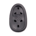 25. DFCO Plug For Kung Fu Grip Black: Black rubber storage plug for the Kung Fu Grip, designed to hold CR123 batteries and MultiTasker tools securely.