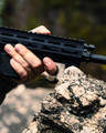 Versatile M-LOK hand stop, finger stop, and barricade stop. Made in USA from 6061-T651 aluminum with Type III anodize finish. Ultra-light 0.8 oz. Shop now!