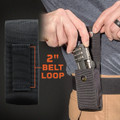 Fix It Sticks Compact Ratcheting Multi-Tool includes a locking T-way wrench, 6–25 in-lb torque driver, 16 bits, and belt pouch for precision maintenance.