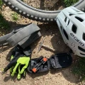 Fix It Sticks Mountain Kit includes a modular T-handle driver, Hex and Torx bits, tire levers, chain breaker, and carrying case for trail repairs.