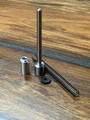 Upgrade your GSG or Sig Sauer 1911-22 with a stainless steel guide rod kit featuring a recoil spring, aluminum plug, and buffer for reliability.