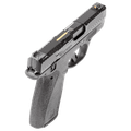 Smith & Wesson Bodyguard 2.0 .380 ACP California-compliant pistol with 2.75" barrel, tritium front sight, manual safety, and two 10-round mags.