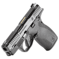 Smith & Wesson Bodyguard 2.0 .380 ACP California-compliant pistol with 2.75" barrel, tritium front sight, manual safety, and two 10-round mags.