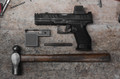 Maintain your Walther PDP with confidence using this takedown bench block. Supports polymer, PDP-F, and Steel Frame models during trigger work.