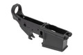 Geissele Super Duty stripped AR-15 lower features 7075-T6 aluminum, mil-spec dimensions, and hardcoat anodizing for custom 5.56 builds.