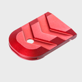 Speed up your reloads with the Tyrant CNC aluminum Glock magazine base plate. Fits Gen 3-5 G17, G19, G45 & more. Weighted design ensures magazines drop free.