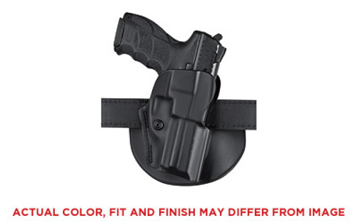Image of SAFARILAND 5198 BELT CLP FOR G19 4" RH STX with Safariland Model 5198
 Belt Holster, Fits Glock 17/22 4.5", 19/23 4", Right Hand, Plain Black 5198-283-411., ideal for various uses.