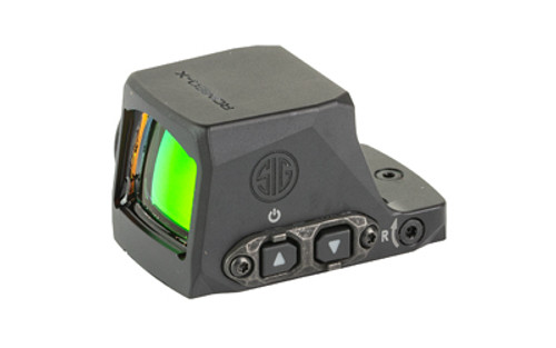 Image of SIG ROMEO-X COMPACT 3 MOA DOT BLACK with Sig Sauer ROMEO-X COMPACT
  Red Dot, 1X24mm, 3 MOA Red Dot, Black SORX1430., ideal for various uses.