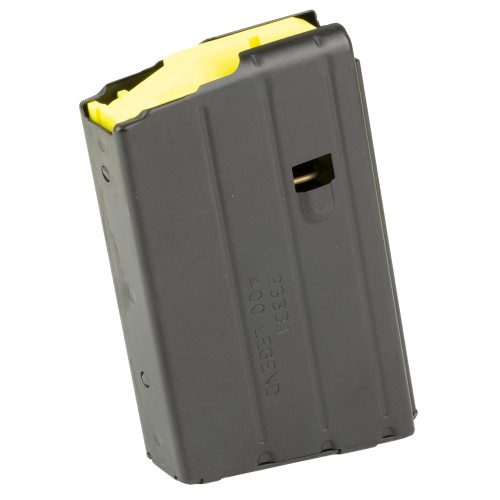 Image of MAG CMMG AR15 338ARC 10RD Fits CMMG MK4/AR15 - Black with SKU: MGCMMG34AFC6B
  Enhance your AR-15 platform with this premium, USA-made 10-round magazine. Engineered for reliability and durability, this magazine boasts a high-visibility yellow ...