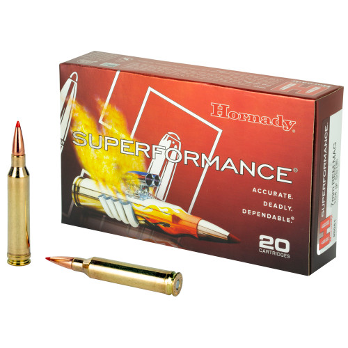 Hornady SuperFormance 7MM REM 154gr SST 20rd box