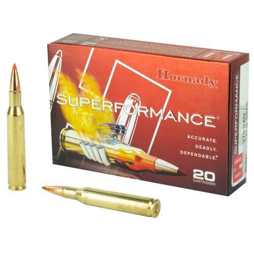 Hornady American Whitetail 270Win 130gr InterLock Soft Point 20rd box