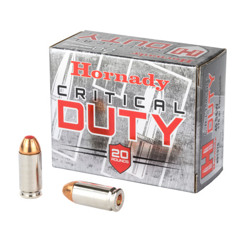 Hornady Critical Duty 40 S&W 175gr FlexLock Duty ammunition box
