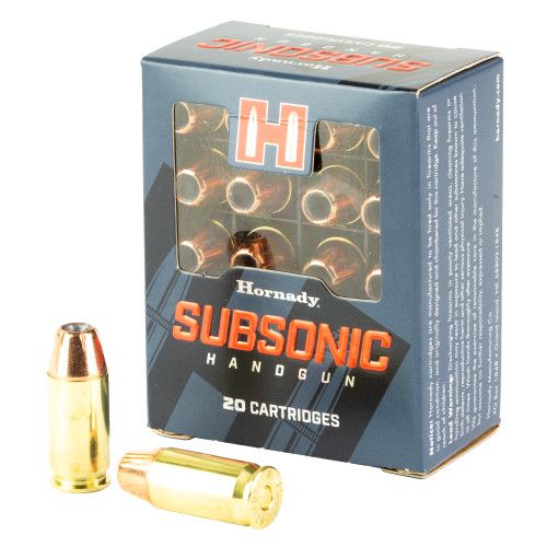 Hornady Subsonic 45 ACP 230gr XTP ammunition box