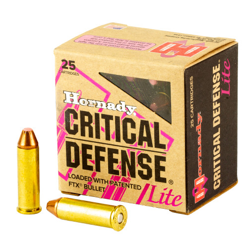 Hornady Critical Defense 38 Special 90gr FTX ammunition box