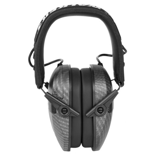 Walker's Razor Slim Electronic Earmuffs in Carbon fiber
