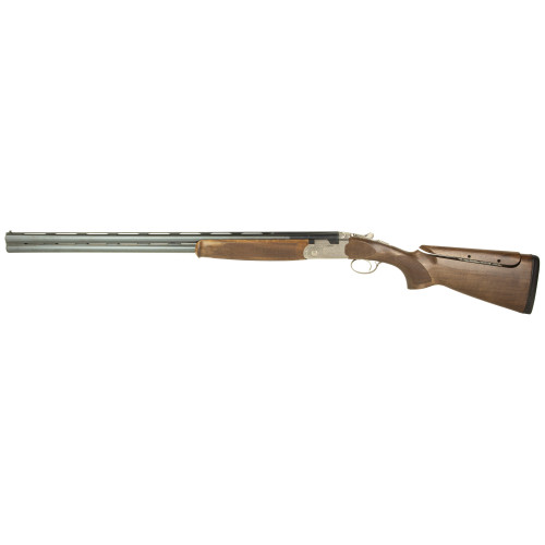 Beretta 686 Silver Pigeon I Sporting O/U 12 Gauge shotgun, 30" barrels, floral engraving, silver receiver.