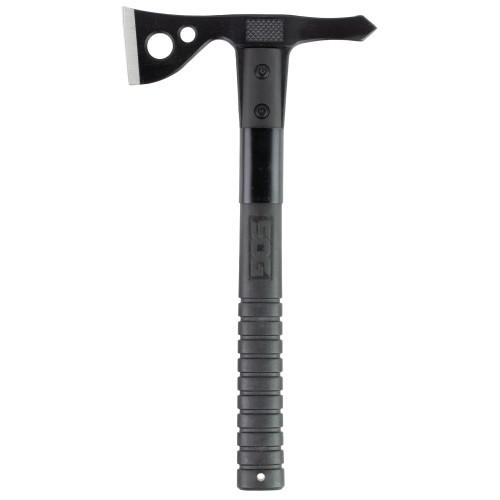 SOG FastHawk black tomahawk with 420 stainless steel head and ballistic polymer handle. SOG FastHawk black tomahawk with 420 stainless steel head and ballistic polymer handle.