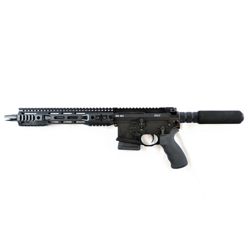 Franklin Armory CA11 .300 Blackout AR pistol, California-legal bolt action repeater with 11.5" barrel, Triumvir™ muzzle device, and optics-ready upper.
