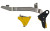 Image of Timney ALPHA Trigger For Glock Gen 5 Gold with Timney Triggers Alpha Competition Trigger
  Anodized Finish, Gold, Fits Gen 5 - G17, G19, G34 ALPHA GLOCK 5 - GOLD., ideal for various uses.