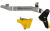 Image of Timney ALPHA Trigger For Glock Gen 3-4 Gold with Timney Triggers Alpha Competition Trigger
  Anodized Finish, Gold, Fits Gen 3 & Gen 4 - G17, G19, G22, G23, G34 ALPHA GLOCK 3-4 - GOLD., ideal for various uses.
