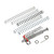 DPM Mechanical Recoil Reduction System for Glock 20L (Gens 1–3) drop-in multi-spring recoil rod with mandatory washer, 3 spring sets, and ~30 lb full-open buffering. Reduce felt recoil, protect slide/frame, and tune for your ammo. Lifetime warranty. DPM Mechanical Recoil Reduction System for Glock 20L (Gens 1–3) drop-in multi-spring recoil rod with mandatory washer, 3 spring sets, and ~30 lb full-open buffering. Reduce felt recoil, protect slide/frame, and tune for your ammo. Lifetime warranty.