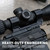 Monstrum Next Level Series offset scope mount with anti-cant bubble level, 30mm.