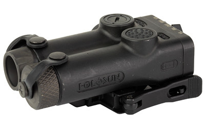 Image of Holosun LASER GREEN & IR TI BODY: Holosun Technologies LE221, Green Laser w/IR, Fits 1913 Picatinny Rail, Matte Finish, Black, Includes Remote Switch LE221-GR-IR