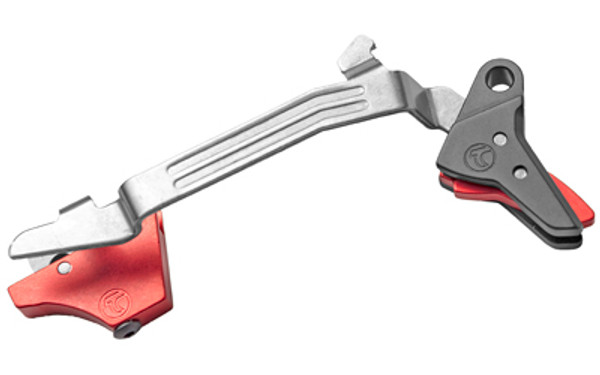 Image of Timney Triggers Fits Savage For AccuTriggers with Timney Triggers Alpha Competition Trigger
  Fits Glock Gen 5 - G17, G19, G34 ALPHA GLOCK 5 - RED., ideal for various uses.