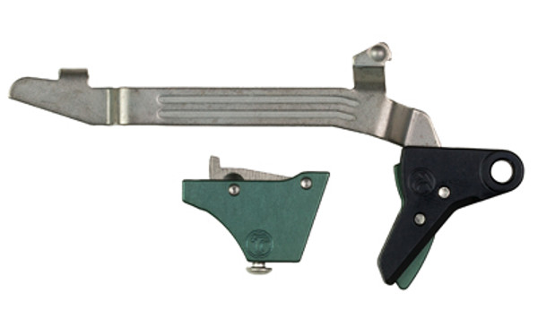 Image of Timney ALPHA For Glock G3-4 Large Green with Timney Triggers Alpha Competition Trigger
  Anodized Finish, Green, Fits Large Frame Gen 3 & Gen 4 - 20, 21, 29, 30, 40 and 41 ALPHA GLOCK 3-4-LARGE-GREEN., ideal for various uses.